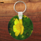 Buttercup Sleutelhangers Geel Wilde bloemkool Gift (Voorkant)