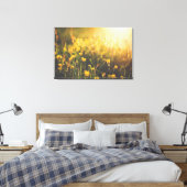 Buttercup Sundown Canvas Afdruk (Insitu (Slaapkamer))