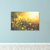 Buttercup Sundown Canvas Afdruk (Insitu (Houten vloer))