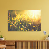 Buttercup Sundown Canvas Afdruk (Insitu (Woonkamer))