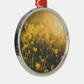 Buttercup Sundown Metalen Ornament (Rechts)