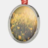 Buttercup Sundown Metalen Ornament (Links)