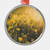Buttercup Sundown Metalen Ornament (Voorkant)