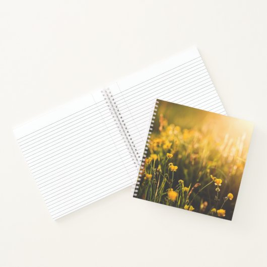 Buttercup Sundown Notitieboek (Binnen)