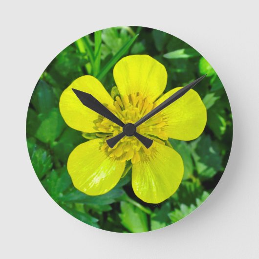 Buttercup ventilator. ronde klok (Voorkant)