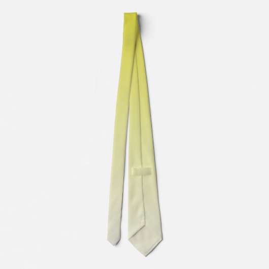 Buttercup Yellow Gradient Stropdas (Achterkant)