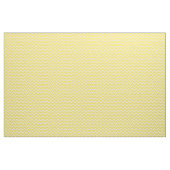 Buttercup Yellow & White Chevron Stof (Yard (91,4 cm))
