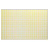 Buttercup Yellow & White Houndstooth Stof (Fat Quarter)