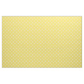 Buttercup Yellow & White Polka Dot Stof (Fat Quarter)