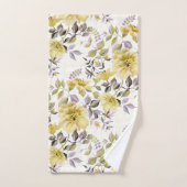 Buttercup Yellow Wild Rozen Badhanddoeken Bad Handdoek (Handdoek)