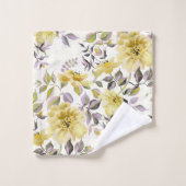 Buttercup Yellow Wild Rozen Badhanddoeken Bad Handdoek (Wasdoekje)