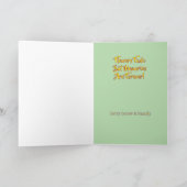 Buttercups & Bijen Kleurplaat Memorial Day Kaart (Binnen)