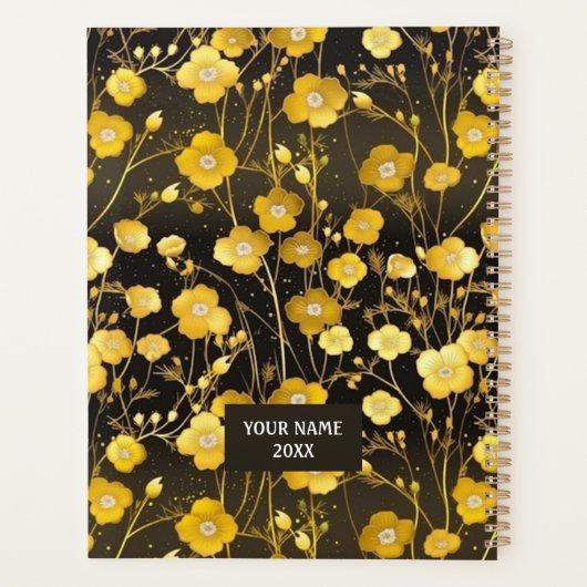 Buttercups Chiyogami Planner (Achterkant)