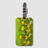 Buttercups en Daisies Bagagelabel (Voorkant (verticaal))