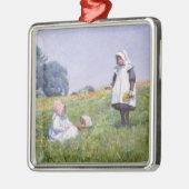 Buttercups en Daisies Metalen Ornament (Links)