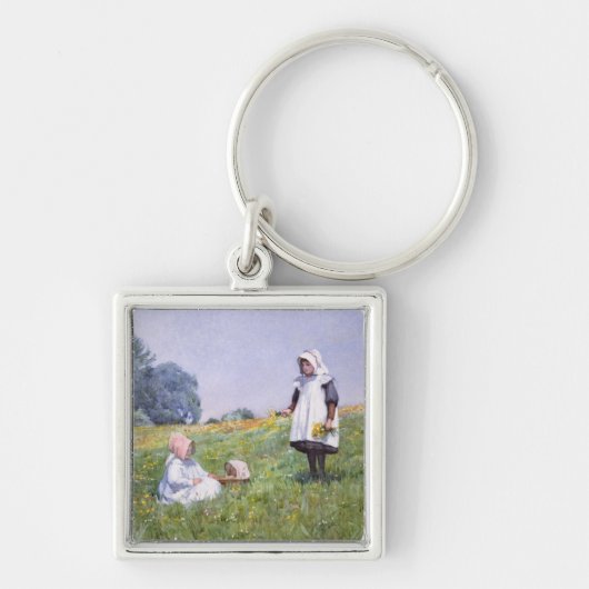 Buttercups en Daisies Sleutelhanger (Voorkant)