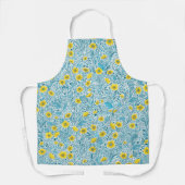 Buttercups, geel, blauw en wit schort (Voorkant)