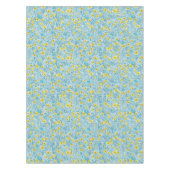 Buttercups, geel, blauw en wit tafelkleed (Voorkant)