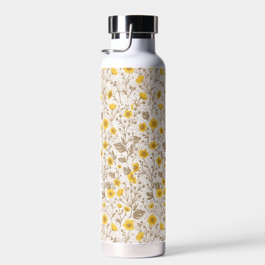 Buttercups, geel en bruin waterfles (Rechts)