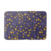 Buttercups, geel en violet badmat (Voorkant)