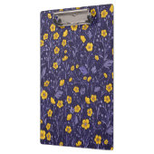 Buttercups, geel en violet klembord (Links)