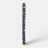 Buttercups, geel en violet samsung galaxy hoesje (Linkerkant)