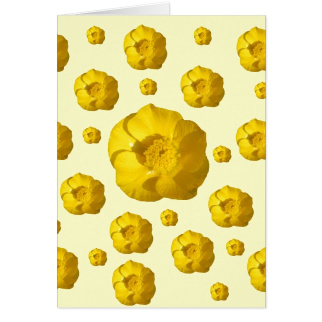 Buttercups-kaart (Voorkant)