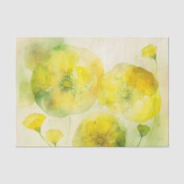 BUTTERCUPS-ontkoppelingspapier Tissuepapier