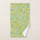 Buttercups op wit bad handdoek (Handdoek)