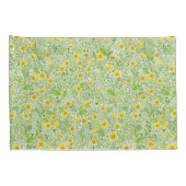 Buttercups op wit kussensloop (Achterkant-Rechts)