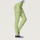 Buttercups op wit leggings (Rechts)
