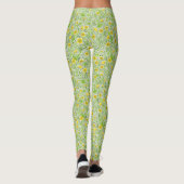 Buttercups op wit leggings (Achterkant)