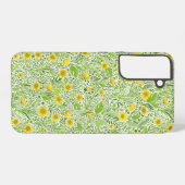 Buttercups op wit samsung galaxy hoesje (Achterkant horizontaal)