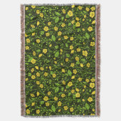 Buttercups op zwart deken (Voorkant Verticaal)