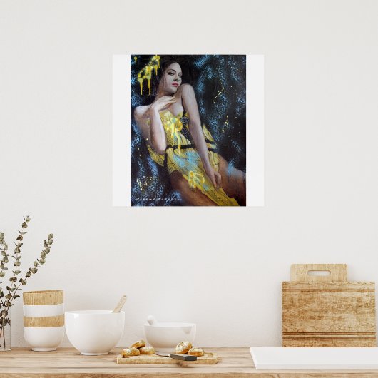 Buttercups Poster (Keuken)