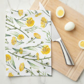 Buttercups Theedoek (Quarter Fold)