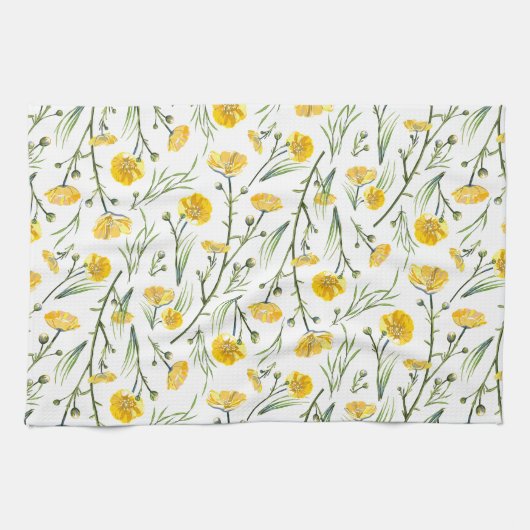 Buttercups Theedoek (Horizontaal)