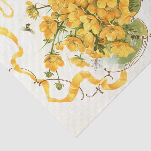 Buttercups Tissuepapier (Detail)