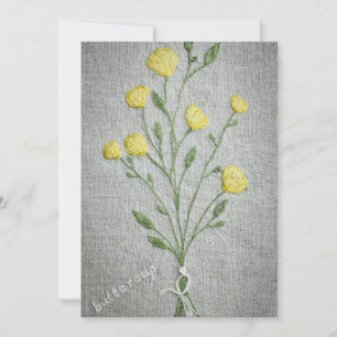 Buttercups Wenskaart Kaart