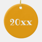 Buttered Cornbrood Southern Soul Food Spoon Bread Keramisch Ornament (Achterkant)