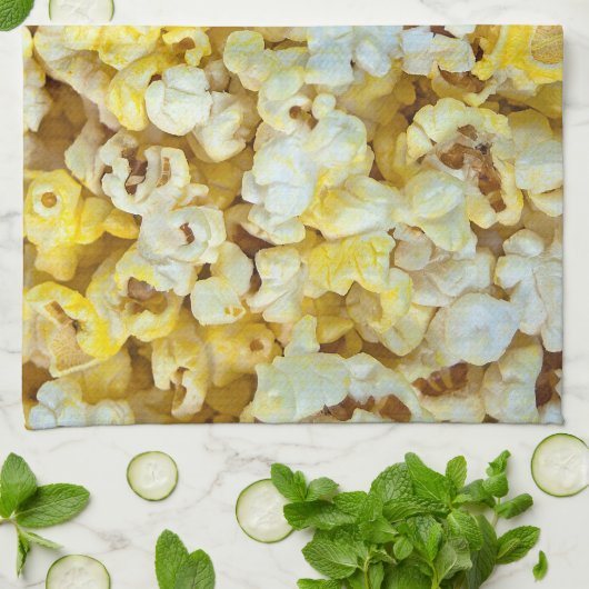 Buttered Popcorn Theedoek (Gevouwen)