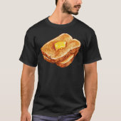 Buttered Toast Pattern Classic T-Shirt (Voorkant)