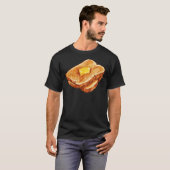Buttered Toast Pattern Classic T-Shirt (Voorkant volledig)