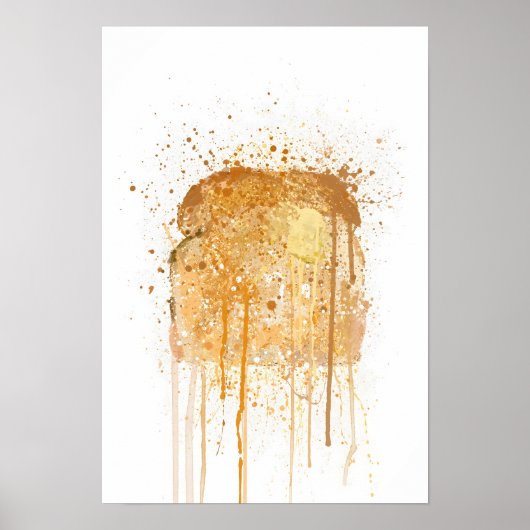 Buttered Toast Poster (Voorkant)