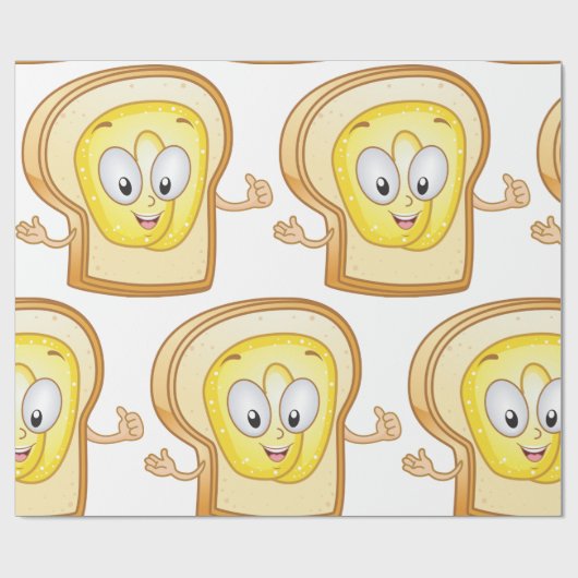 Butterface Bread Cadeaupapier (Vlak)