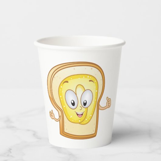 Butterface Bread Papieren Bekers (Voorkant)