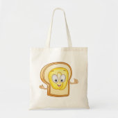 Butterface Bread Tote Bag (Voorkant)