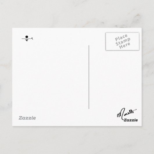 Butterface Briefkaart (Achterkant)