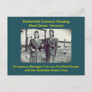 Butterfield Housing Humor: Briefkaarten