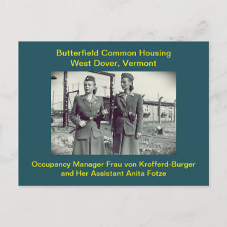 Butterfield Housing Humor: Briefkaarten